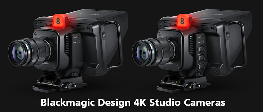 Blackmagic Design 4K Studio Cameras