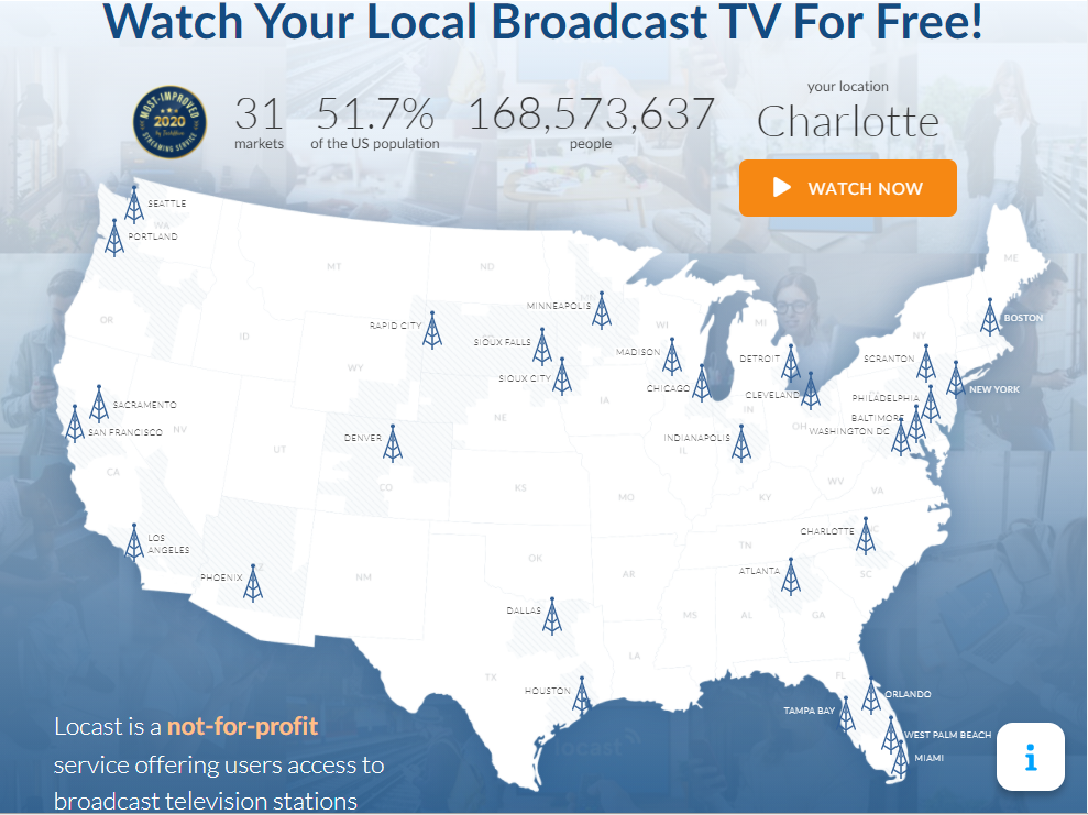 Locast Coverage